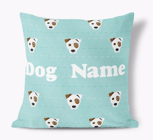 Icon Pattern: Personalised {breedFullName} Soft Touch Cushion